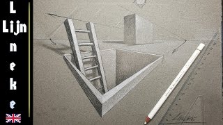 Easy Two point Perspective drawing for beginners [upl. by Eiramanel]