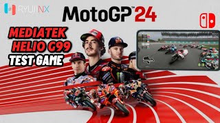 Test Game Moto GP 24 Switch Ryujinx Di Mediatek Helio G99 [upl. by Hsirap671]