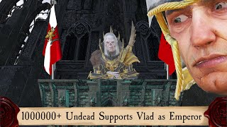 The Empire When Vlad von Carstein Gets Undead Army Doomstack in Vampire Endgame Crisis [upl. by Sonahpets]