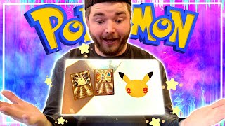 Opening the most expensive Pokemon Celebrations box yet Celebrations Ultra Premium Collection [upl. by Yob]