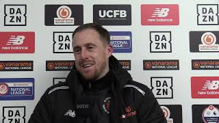 Slough Town 32 Dorking Wanderers  Scott Davies Interview  12 November 2024 [upl. by Weinberg]