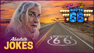 Billy Connolly Travels Across Americas Most Famous Road  Route 66 E1  Absolute Jokes [upl. by Aiuoqes427]