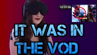 VIDEO PROOF That Queen Pwnzalot Had A Third Monitor On Fake Blindfolded Run [upl. by Llerut965]