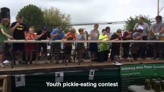 Dillsburg PickleFest with pickleeating contest [upl. by Shere]