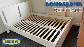 IKEA bed frame  IKEA bed assembly  SONGESAND bed frame assembly  Vibhas Vlog [upl. by Elda]