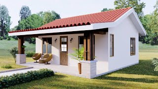 6 x 8 Meters  OneStory Small House Design Ideas  Exploring Tiny House [upl. by Iago]