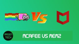 McAfee VS MEMZ  Antivirus Test [upl. by Pacifica]