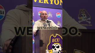 ECU Football Homecoming Coach Blake Harrell [upl. by Domash]