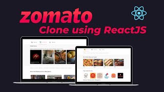 Zomato Clone with ReactJS  Cloning Indian Startup UI  ReactJS Food Delivery App [upl. by Leciram]