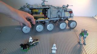 LEGO Star Wars Clone Turbo Tank 8098 Review [upl. by Haroldson297]