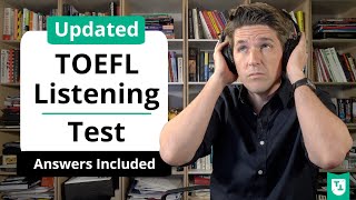 TOEFL Listening Practice Test With Answers [upl. by Ash]