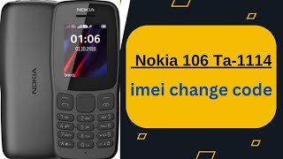 How to Fix Invalid IMEI on Nokia 106 TA1114 [upl. by Lorrie]