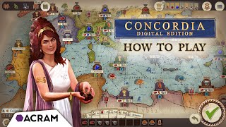 Concordia Digital Edition  How to Play [upl. by Tterrej]