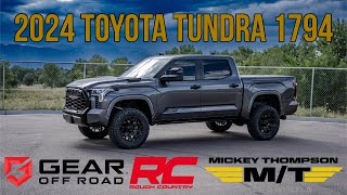 2024 Toyota Tundra 1794 on RoughCountryTV 35quot Lift Kit [upl. by Reggis]