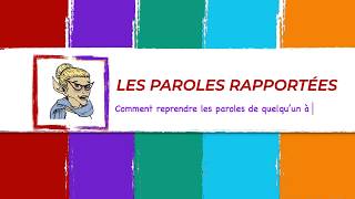 Les paroles rapportées [upl. by Theressa236]