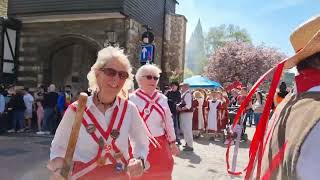 Sweeps Festival Rochester Kent Morris Dancers Spring 2023 [upl. by Eeliram]