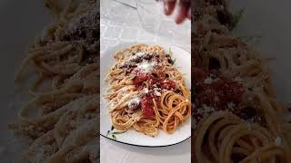 SPAGHETTATA per gli ingredienti clicca sui tre punti in alto a dx asmrshorts [upl. by Euqirdor]