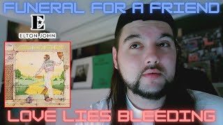 Drummer reacts to quotFuneral for a Friend  Love Lies Bleedingquot by Elton John [upl. by Petula]