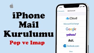 iPhone Mail Kurulumu l iOS Mail Kurulumu l Telefona Mail Kurulumu [upl. by Os]