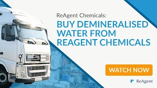 Buy Demineralised Water From ReAgent Chemicals [upl. by Berlauda]