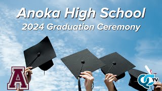 Anoka High School Graduation 2024  QCTV [upl. by Delwin34]