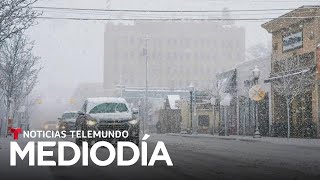 Este es el verdadero peligro de las tormentas invernales  Noticias Telemundo [upl. by Nolla]