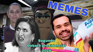 Los Mejores Memes del Debate Presidencial 2024 🇲🇽 [upl. by Terbecki]