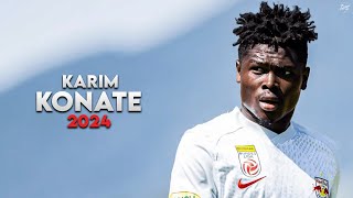 Karim Konaté 2024  Amazing Skills Assists amp Goals  RB Salzburg  HD [upl. by Asehr]