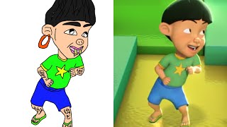 Upin Ipin Drawing Meme [upl. by Ratib140]