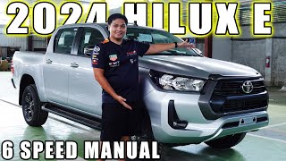 2024 Toyota Hilux E manual  New Upgrades Walk around tour tayo [upl. by Annoirb]