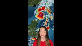 Hurricane Helene Catastrophic Storm Surge and Nearing Landfall [upl. by Ahsenad]