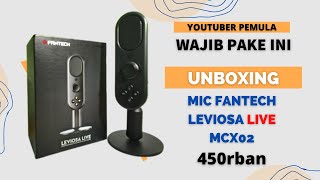 Unboxing Mic Fantech Leviosa Live Mcx02  Harga 450rban [upl. by Nightingale290]