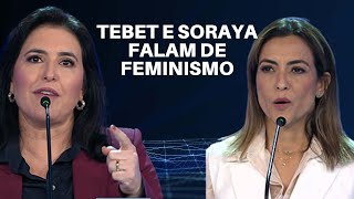 Simone Tebet e Soraya Thronicke debatem mulheres na política [upl. by Dido]