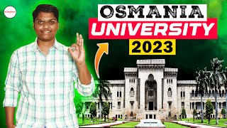 Osmania University review on 2023  Campus life Courses Fees Placements [upl. by Akapol]