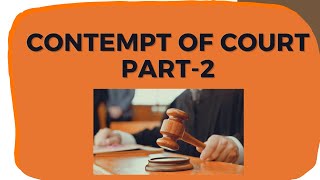 contemptofcourtCivilcontempt Part 2 part 1 👉🏻httpsyoutube7cfheCgp69wsiOM9THjW1zDIZud0 [upl. by Manno]