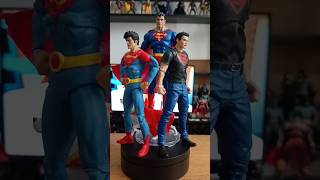 Superman Jon Kent and Conner Kent with Krypto superman dccomics dcmultiverse mcfarlanetoys [upl. by Ahsinra]