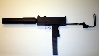 Mac 10 Maschinenpistole Kartonmodell  papercraft [upl. by Enelkcaj]