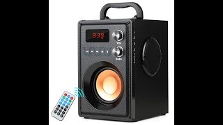 Tamproad RSA800 Bluetooth Speaker with FM Radio [upl. by Celisse960]