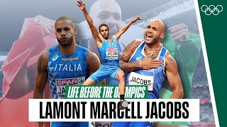 So how did Marcell Jacobs get to the Olympics 🇮🇹  LifeBeforeTheOlympics [upl. by Atsed490]