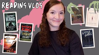 a new favorite horror book 🎈 The Losers Club READING VLOG [upl. by Aisnetroh11]