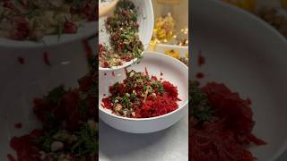 BEETROOT With pomegranate amp Walnut  Vegetarian amp Vegan Salad [upl. by Osmen]