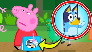 5 APPARIZIONI di PERSONAGGI FAMOSI in PEPPA PIG [upl. by Aracaj]