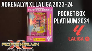 Pocket Box Platinum Adrenalyn Xl La Liga 202324 [upl. by Arayk]