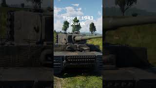 German tanks during WW II warthunder gaming [upl. by Ternan]