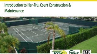 Introduction to HarTru Court Material Construction amp Maintenance [upl. by Bobette]