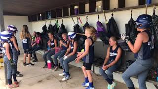 Softball chant Rock the boat 71418 [upl. by Sisak]