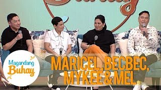 Magandang Buhay Mel Mykee and Bec give their message to Maricel [upl. by Joshi577]