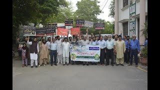 Idara NazariaiPakistan attends Accession to Pakistan Day rally to express solidarity with Kasmiris [upl. by Nerhe]