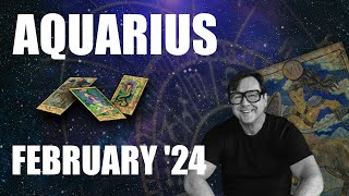 AQUARIUS FEBRUARY 2024  Clear Decisions Lead To Success  Green Light To Abundance and Love  Yes [upl. by Holden]