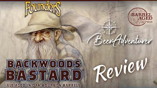 Backwoods Bastard cellared 1 year  Founders  Beer Review [upl. by Navek]